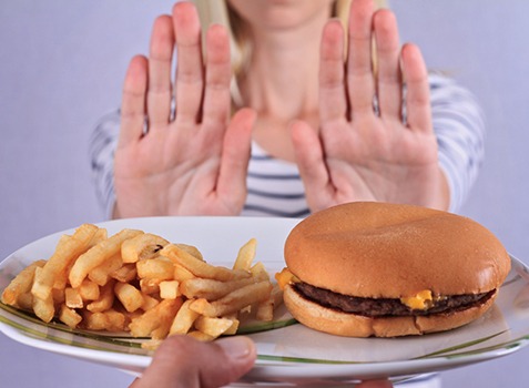 Saying no to junk food during gut healing protocol