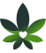Animated marijuana leaf