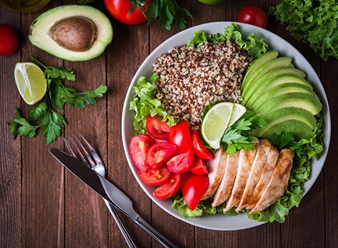 Healthy meal that may play a role in healing leaky gut